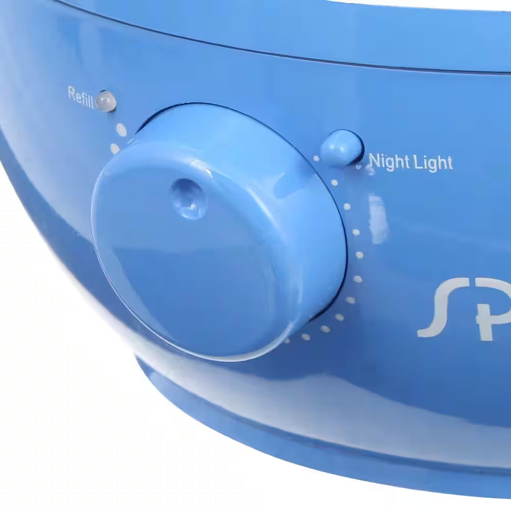 Ultrasonic Humidifier with Fragrance Diffuser - Blue