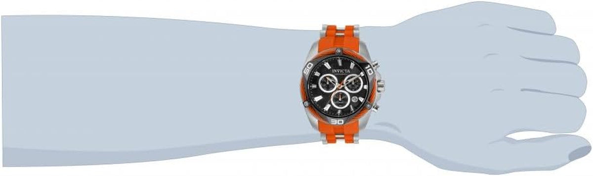 Mens Bolt Quartz Watch, Orange, 31314
