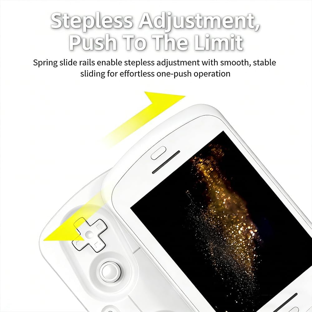 RG Slide Retro Handheld Console,Portable Android Gaming Console for Travel and Home Entertainment,4.7 Inch 120Hz Touchscreen,Unisoc T820,Hall Joystick,Wifi Bluetooth,Ai Assistant,8Gb+128Gb