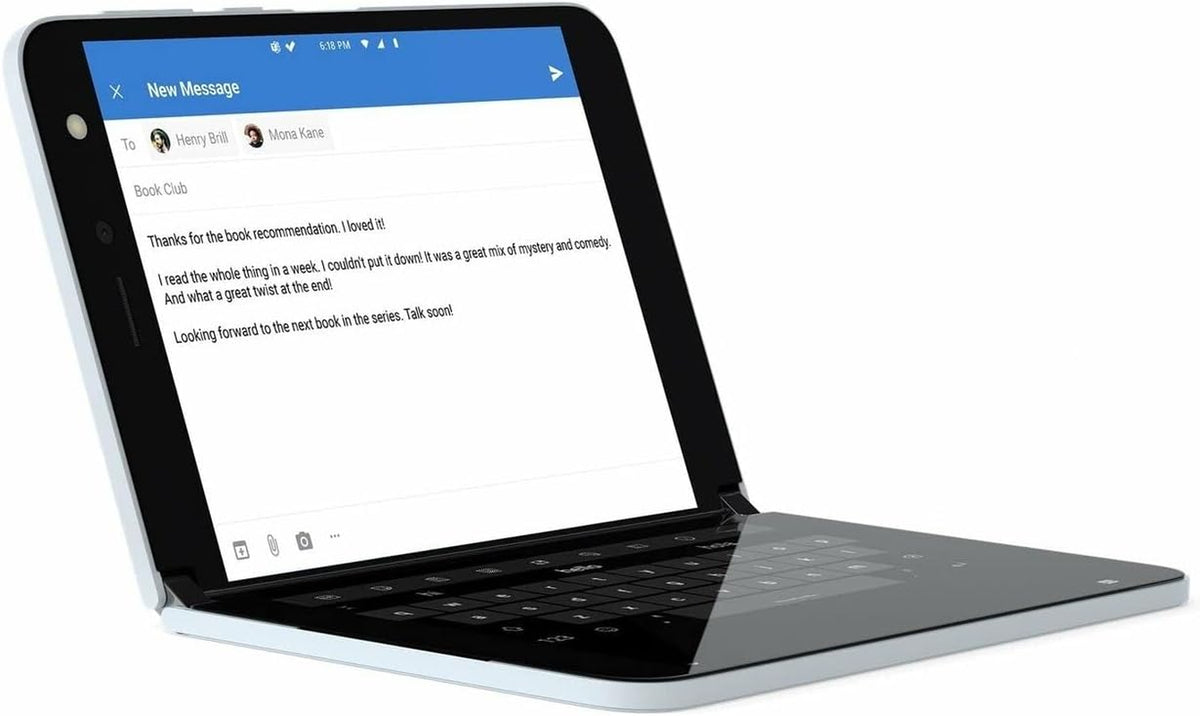 Microsoft Surface Duo 256GB (Unlocked) - Glacier