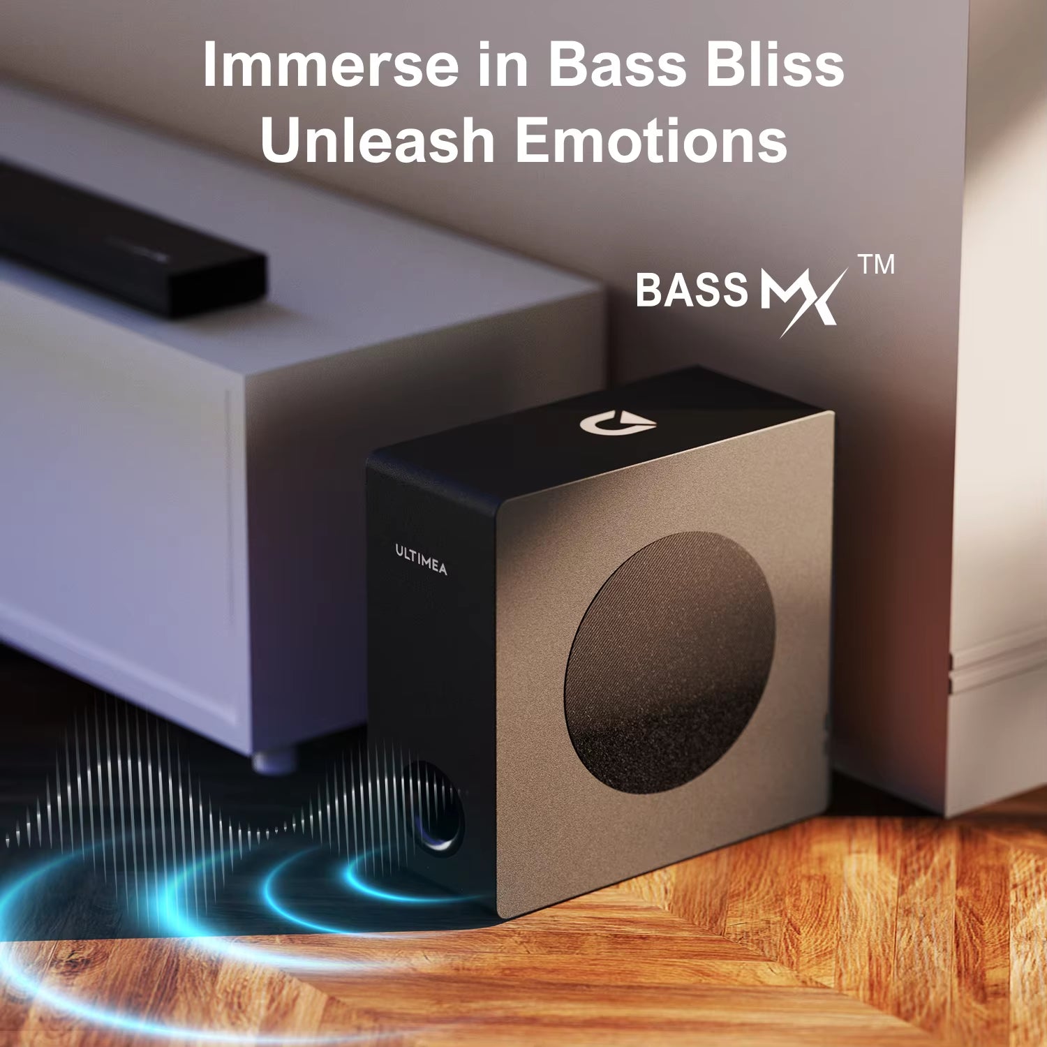 2.1 Dolby Atmos Soundbar for TV with Subwoofer & Bass Boost, 3D Surround Sound, HDMI Earc, 190W Peak Power TV Speakers