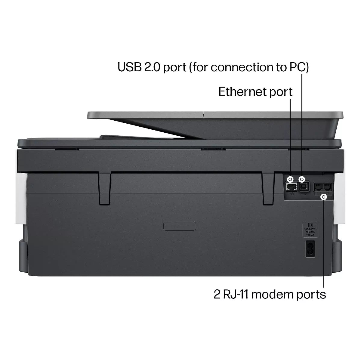 HP Officejet Pro 8135E Wireless All-In-One Color Printer Scanner Copier with 3 Months Free Instant Ink (40Q35A): Inkjet, USB, Bluetooth