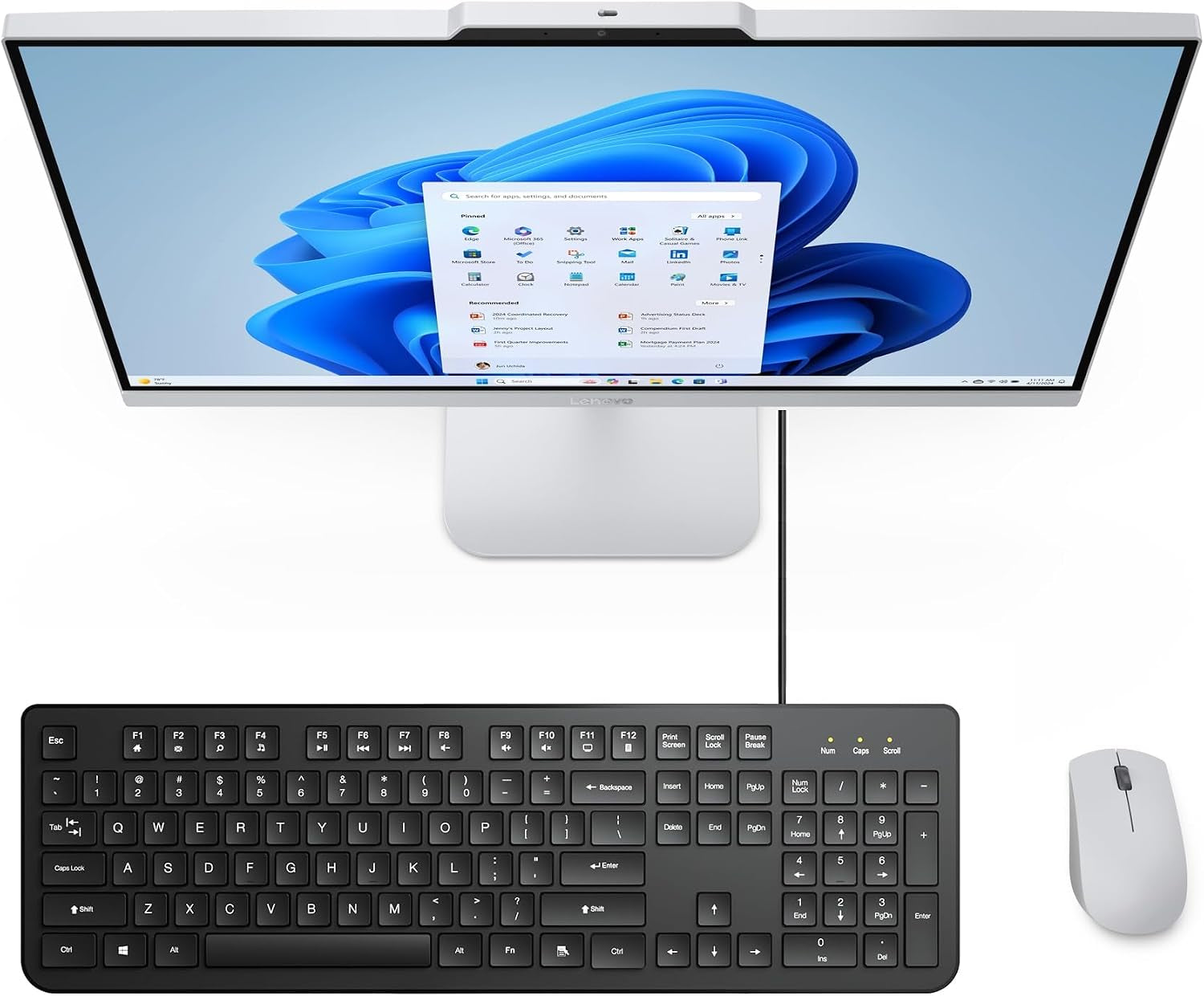 Flagship 24" FHD All-In-One Desktop, 8GB RAM 512GB SSD