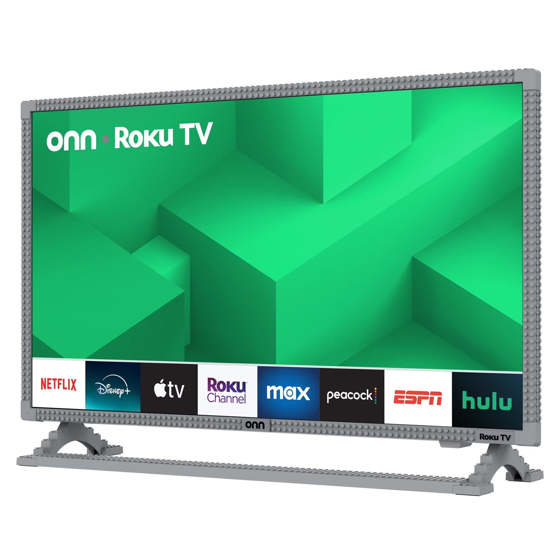 32" 1080P FHD Building Block Smart Roku TV - Gray (TVBBGRY36014570)