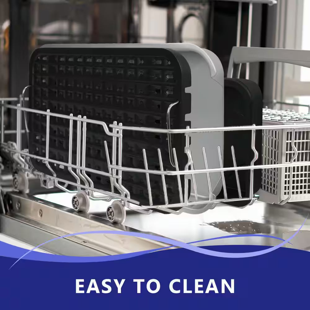 267Sq. In. Blue Smokeless Electric Portable Indoor Grill with 1500-Watt Fast Heating