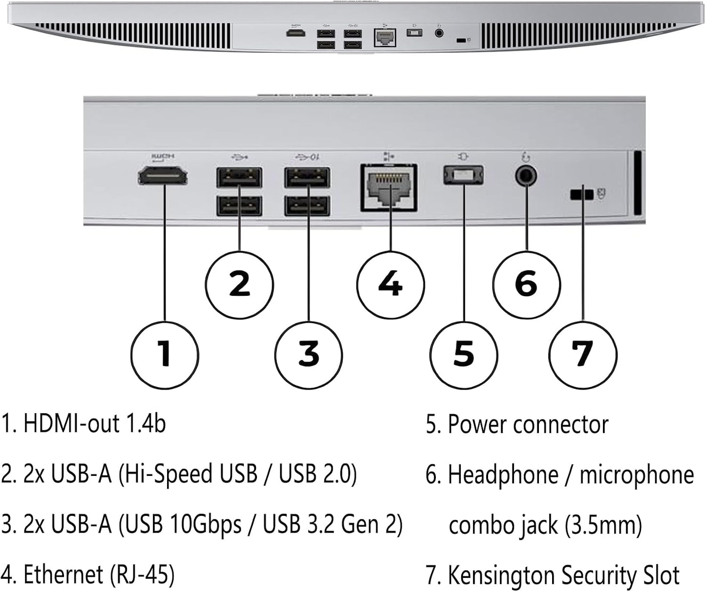 Flagship 24" FHD All-In-One Desktop, 8GB RAM 512GB SSD