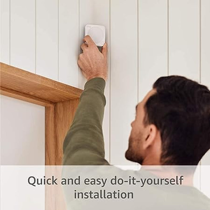 Like-New  Alarm 8-Piece Kit (Newest Model), Home or Business Security System with Optional 24/7 Professional Monito