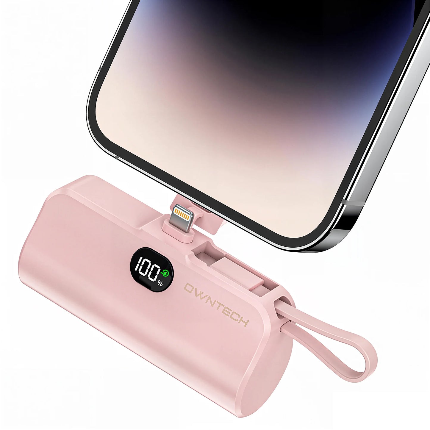 Portable Charger Power Bank for Iphone Android with LED Display 5000Mah Mini Fast Charger Battery Pack Compatible with Iphone 15/14/13/12