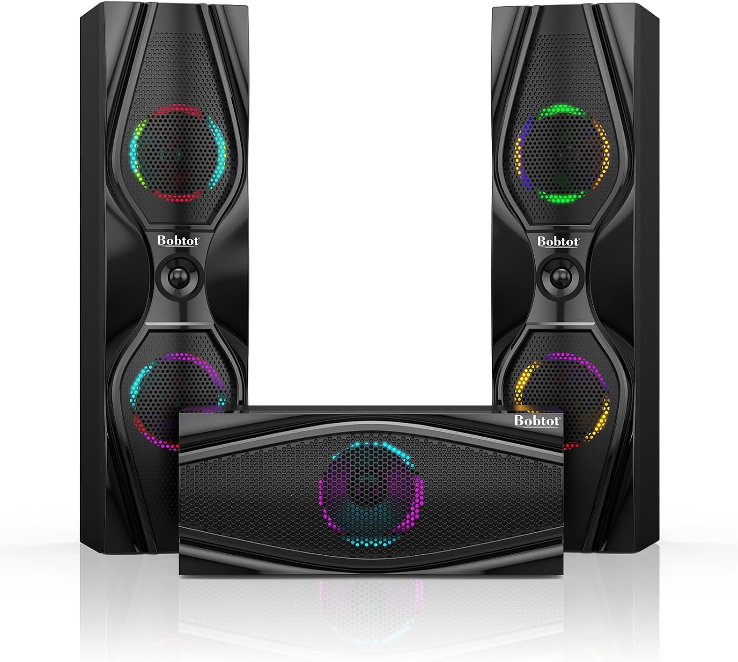 Home Theater Systems Surround Sound Speakers,1200 Watts Peak