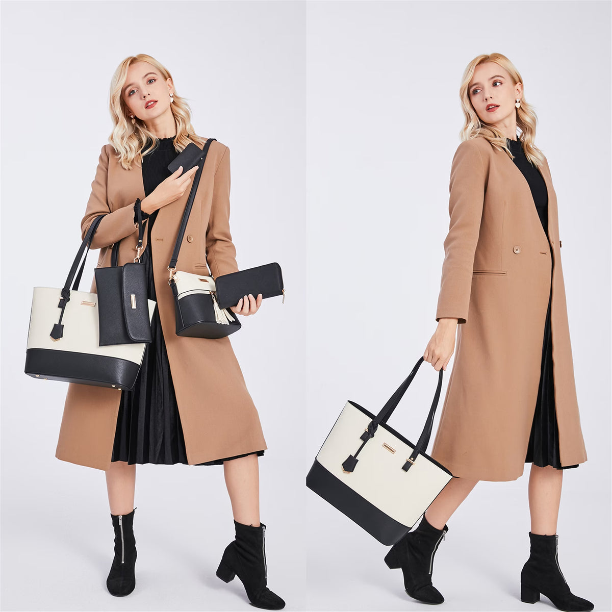 Satchel Purses and Handbags for Women Shoulder Tote Bags Wallets