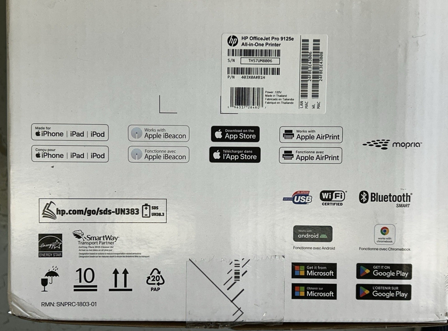 HP Officejet Pro 9125E All-In-One Printer with 3 Months Instant Ink