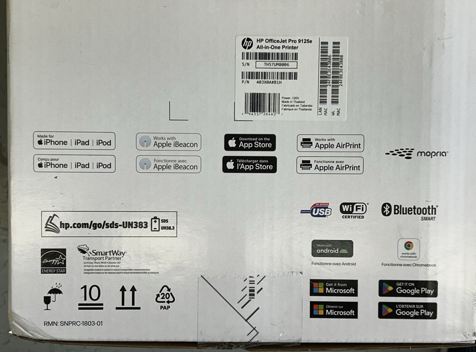 HP Officejet Pro 9125E All-In-One Printer with 3 Months Instant Ink