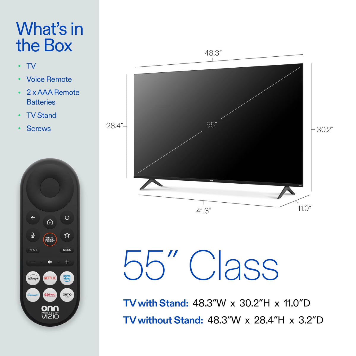 55 in Class 4K UHD Smart Television Powered by VIZIO, 55S4V1