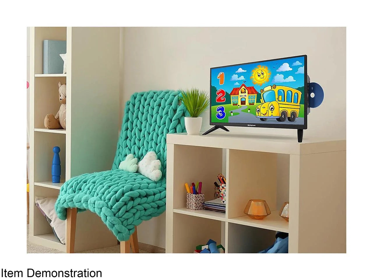 32" HD DLED TV with Built-In DVD Player (WD32HX5201, 2022)