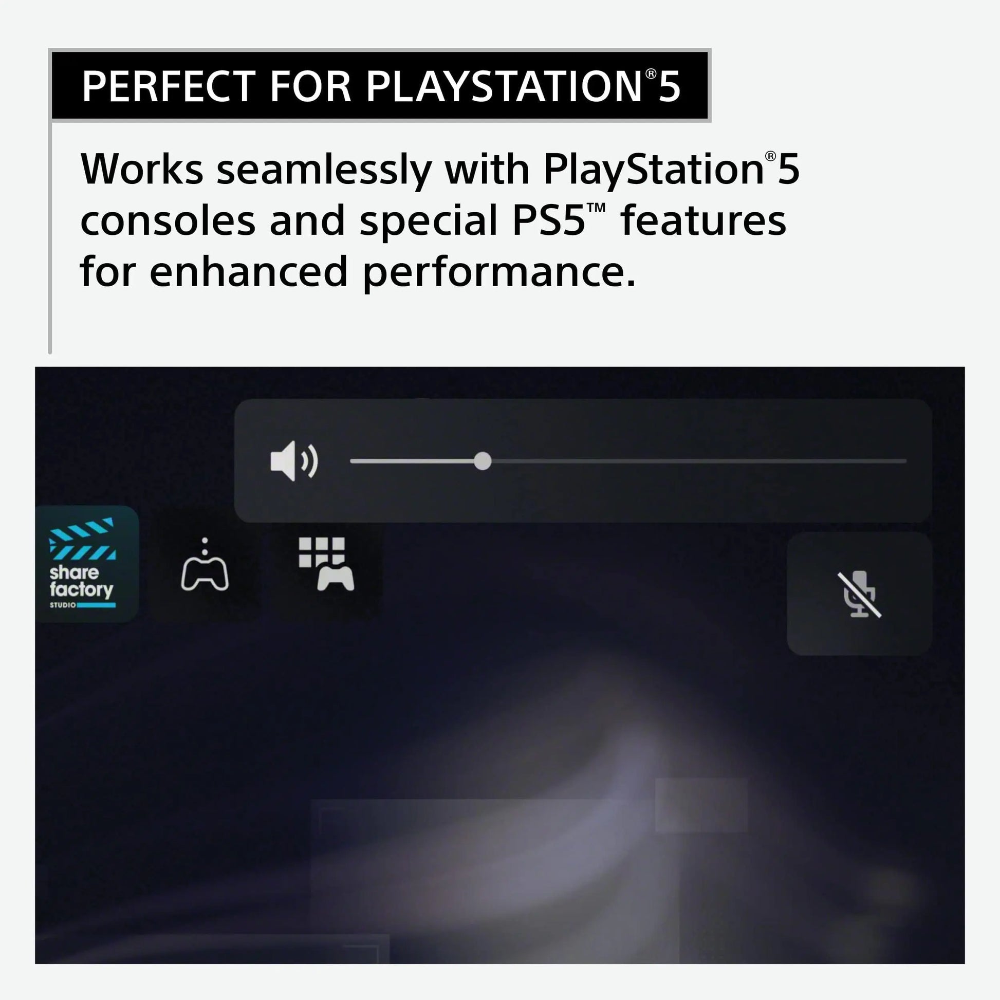Certified Refurbished - Sony INZONE H9 Wireless Noise Canceling Gaming Headset, Over-Ear Headphones - WHG900N/W