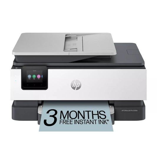 HP Officejet Pro 8135E Wireless All-In-One Color Printer Scanner Copier with 3 Months Free Instant Ink (40Q35A): Inkjet, USB, Bluetooth