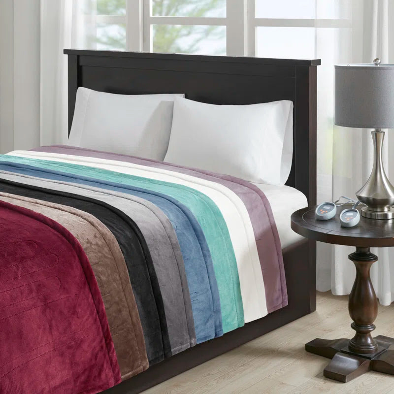 Heated Plush Ultra-Soft Electric Blanket