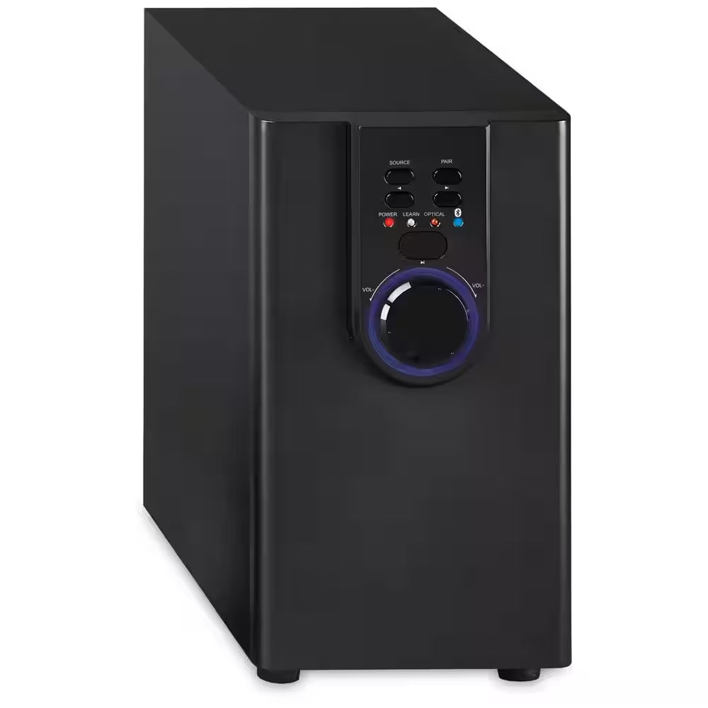 5.1-Channel Bluetooth Home Theater System with 26" Speaker and 4 Satellite Speakers, Black