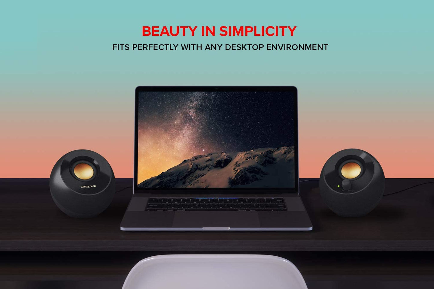 Pebble plus 2.1 Usb-Powered Desktop Speakers with Powerful Down-Firing Subwoofer and Far-Field Drivers, up to 8W RMS Total Power for Computer Pcs and Laptops (Black) | 2.1 Speakers, USB Audio, Subwoofer, Deep Bass, Far-Field Audio, Desktop Speakers, PC Audio