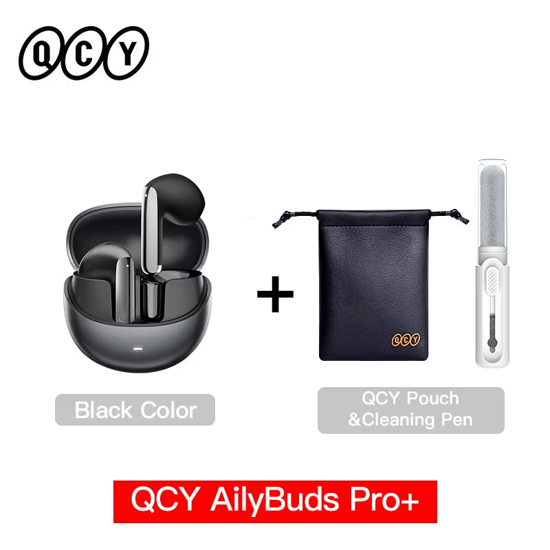 HT10 Ailybuds Pro+ ANC Wireless Earphones Hi-Res Audio with LDAC 6 Mic AI HD Call Headset Bluetooth 5.3 Dual Connect Earbuds