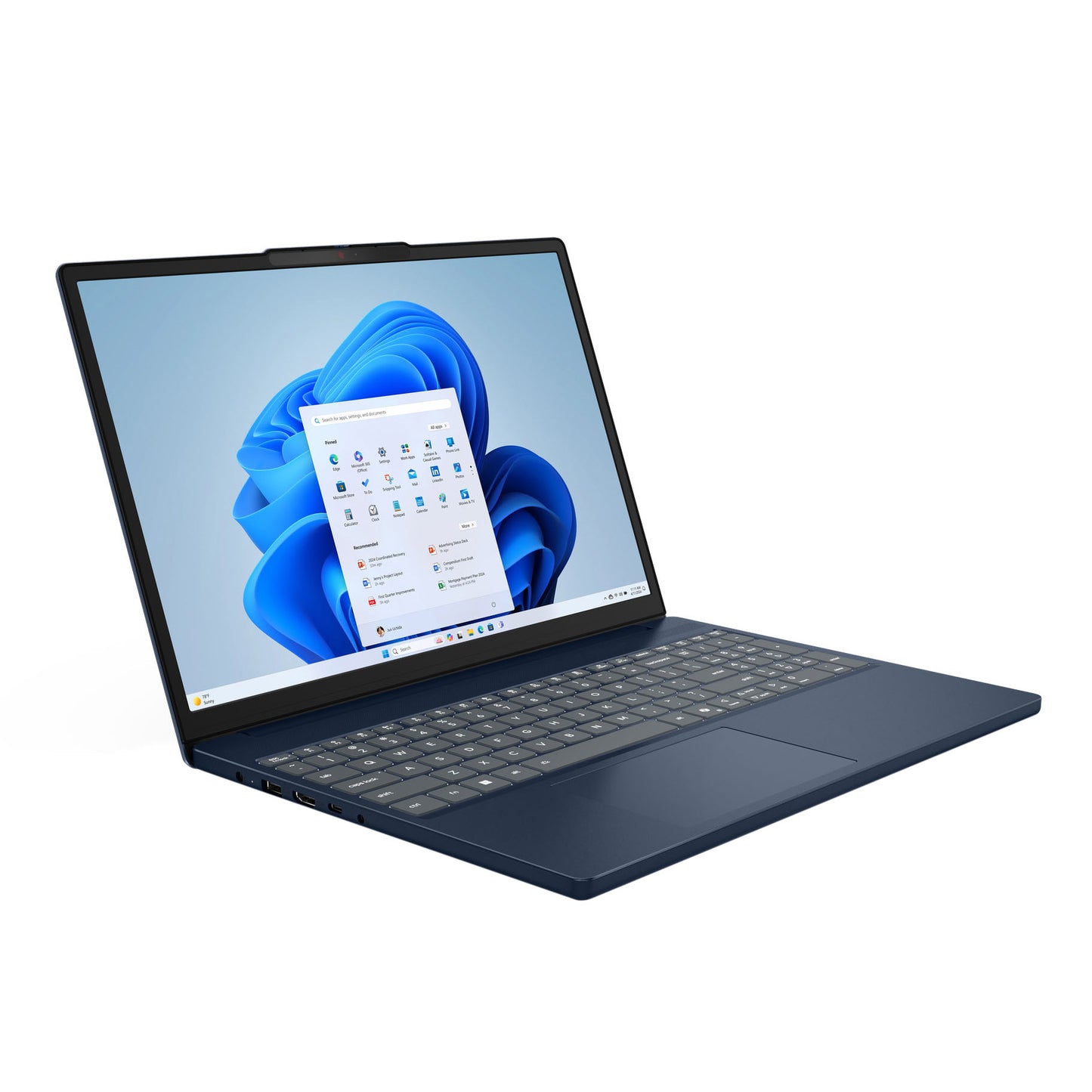 Lenovo Ideapad Slim 3I 15.3" Touchscreen Laptop - Intel Core 5 210H - WUXGA (1920 X 1200) - Windows 11