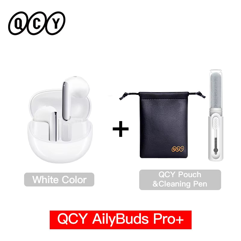 HT10 Ailybuds Pro+ ANC Wireless Earphones Hi-Res Audio with LDAC 6 Mic AI HD Call Headset Bluetooth 5.3 Dual Connect Earbuds