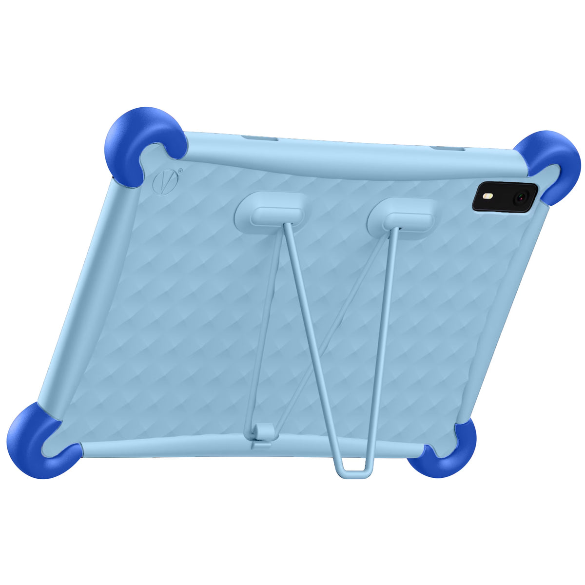 2026 Google Kids Space Prestige plus 10" Kids Tablet, 128GB Octa-Core, Children'S Product Certification, with Bumper Case, Blue