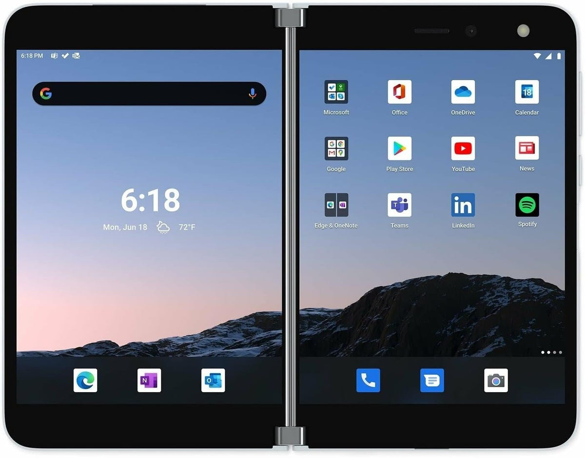 Microsoft Surface Duo 256GB (Unlocked) - Glacier