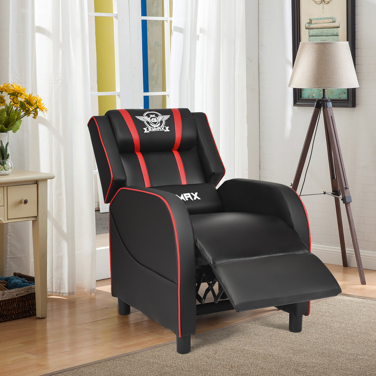 Massage Gaming Recliner Chair Racing Single Lounge Sofa Home Theater Seat