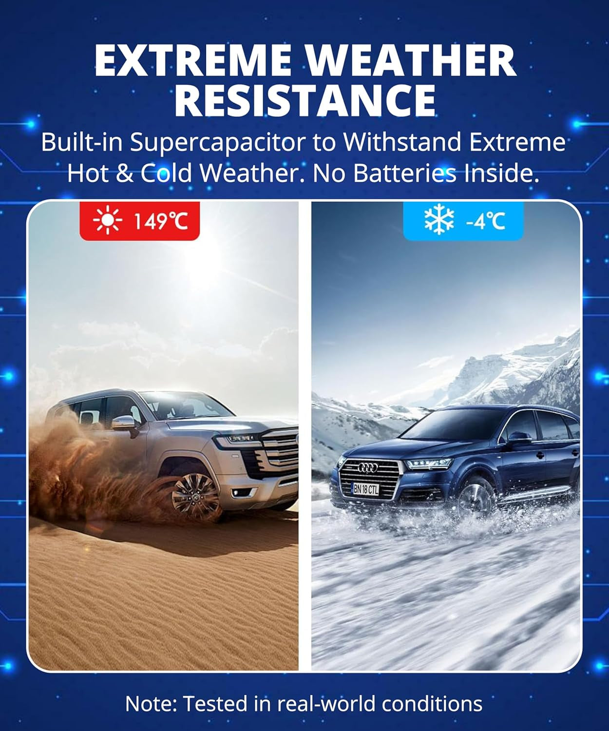 Dash Cam A119 V3 2K 2560X1440P Quad HD+ 60FPS Front Car Dash Camera, 5MP STARVIS Sensor, 140-Degree Wide Angle, GPS Included, Buffered Parking Mode, True HDR, Motion Detection, Time Lapse
