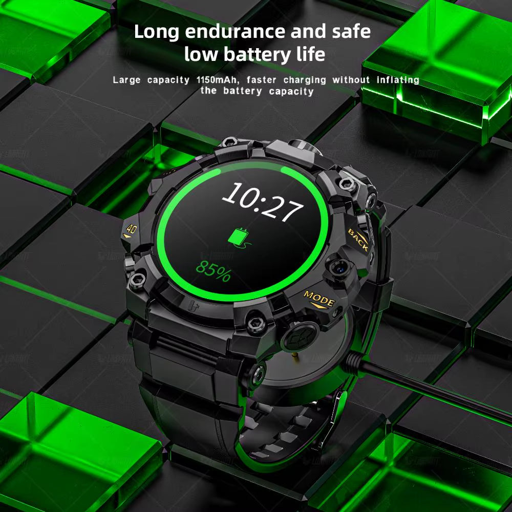 New APPLLP 2 PRO Rugged Sport Android Smart Watch Phone Dual Camera Video Calls Wifi Fitness 4G Watch Amoled round Screen