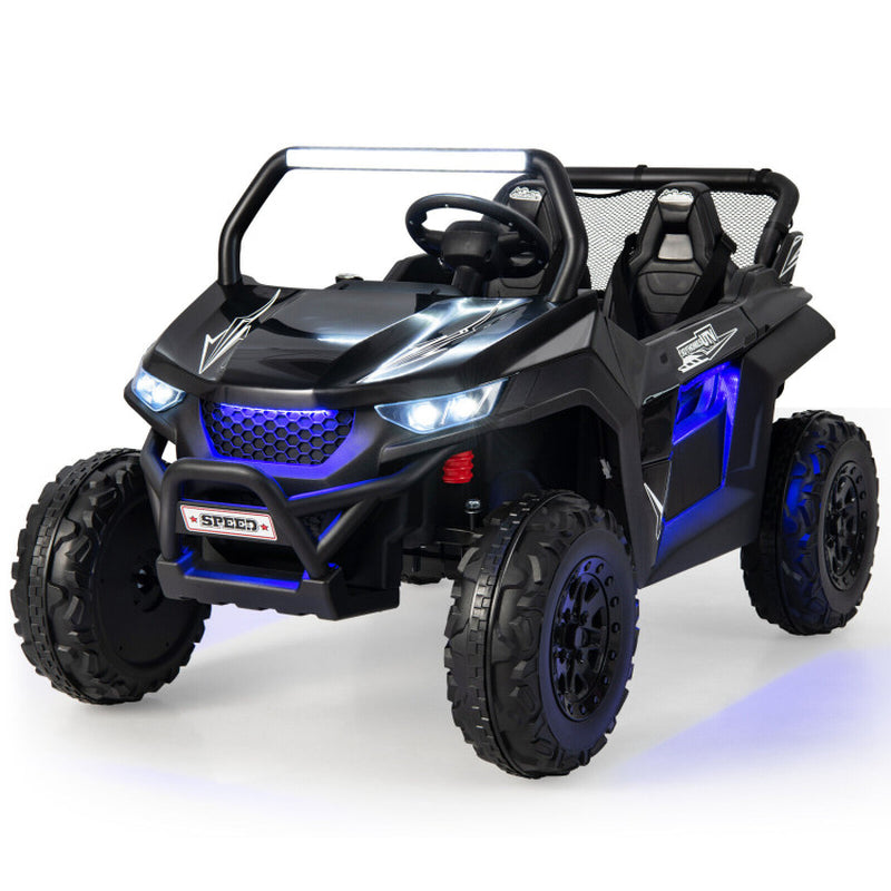 12V 2-Seater Kids Ride on UTV with Slow Start Function and Music Player
