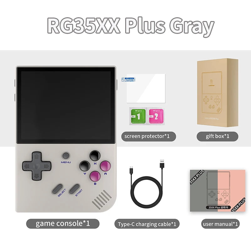 RG35XXSP Portable Flip Retro Handheld Game Console 3.5 Inch IPS Screen Linux System 3300Mah Supports 5G Wifi Bluetooth