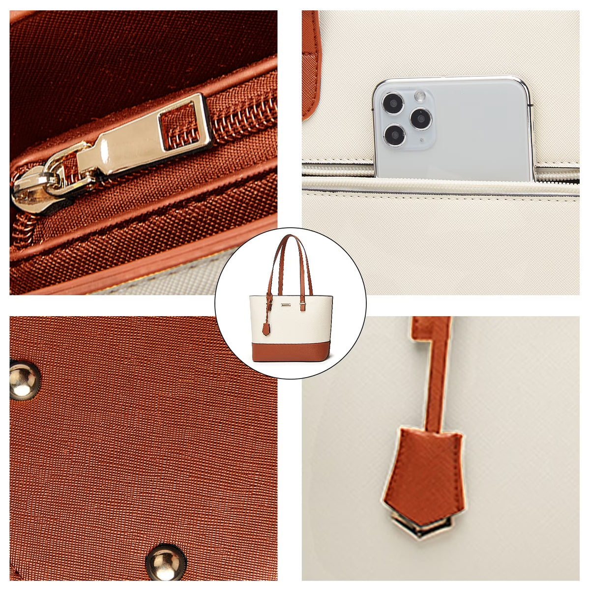 Satchel Purses and Handbags for Women Shoulder Tote Bags Wallets