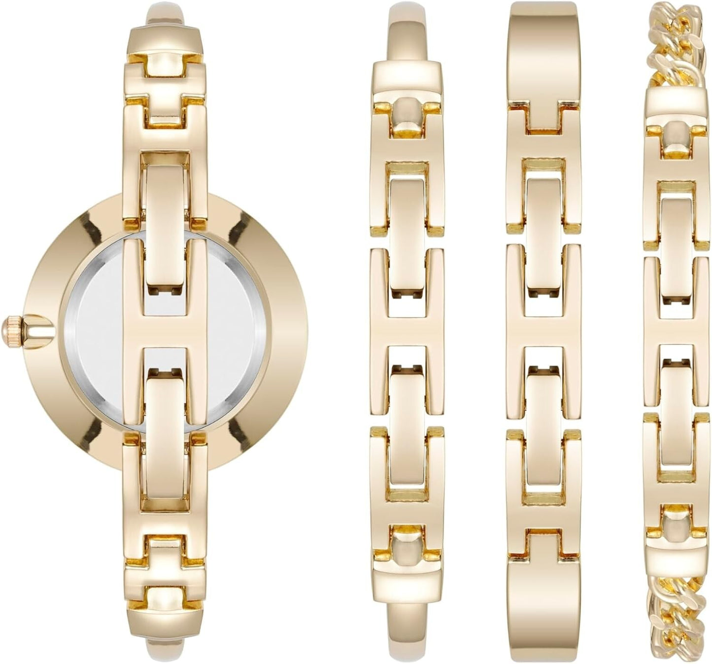 Anne Klein Women'S Bangle Watch and Bracelet Set Mother Gift Bangle W/Bracelets