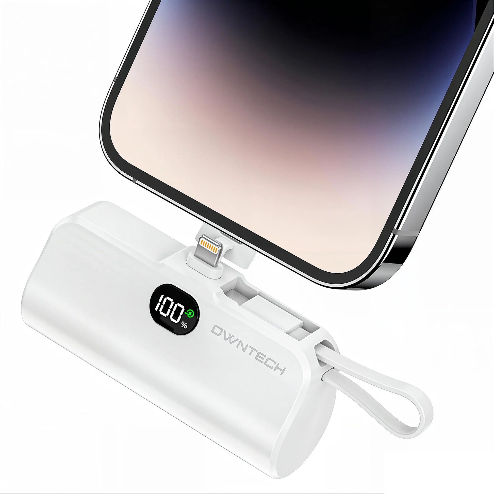 Portable Charger Power Bank for Iphone Android with LED Display 5000Mah Mini Fast Charger Battery Pack Compatible with Iphone 15/14/13/12