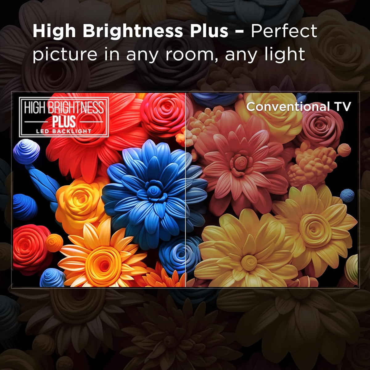 55-Inch Class Q65 QLED 4K Smart TV with Fire TV (55Q651F, 2024 Model), Dolby Vision and Atmos, HDR PRO+, Alexa Built-In with Voice Remote, Apple Airplay 2 Compatibility, Streaming Television