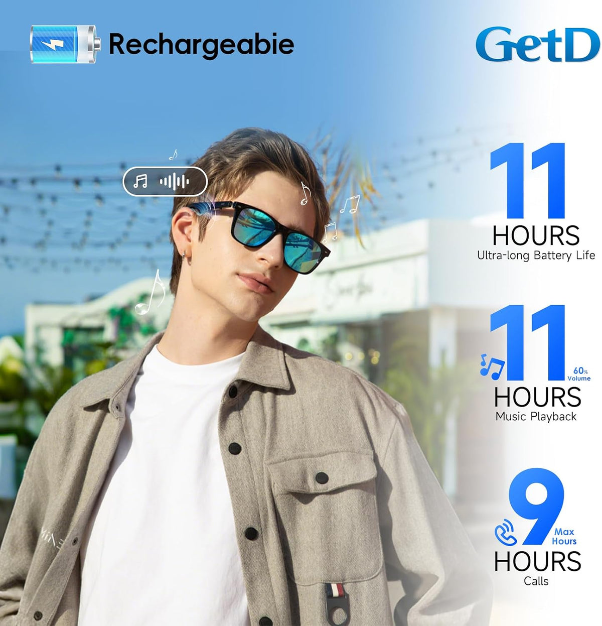AI Glasses, Smart Glasses Powered by Chatgpt, Real-Time AI Translation