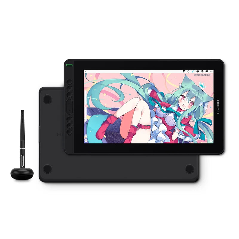 Kamvas 13 Graphics Tablet Monitor AG Glass Pen Display Drawing Screen 8192 Battery-Free Stylus for Android Windows Macos