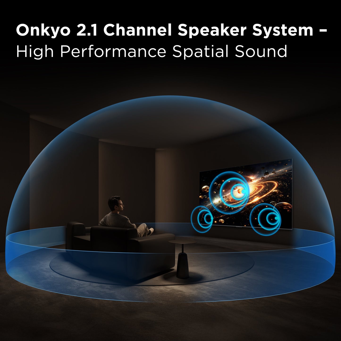 65" Class QM6K Series Qd-Mini LED QLED 4K UHD HDR Smart Google TV (NEW 2025) - 144Hz, Dolby Atmos Onkyo Audio, Halo Control System - 65QM6K