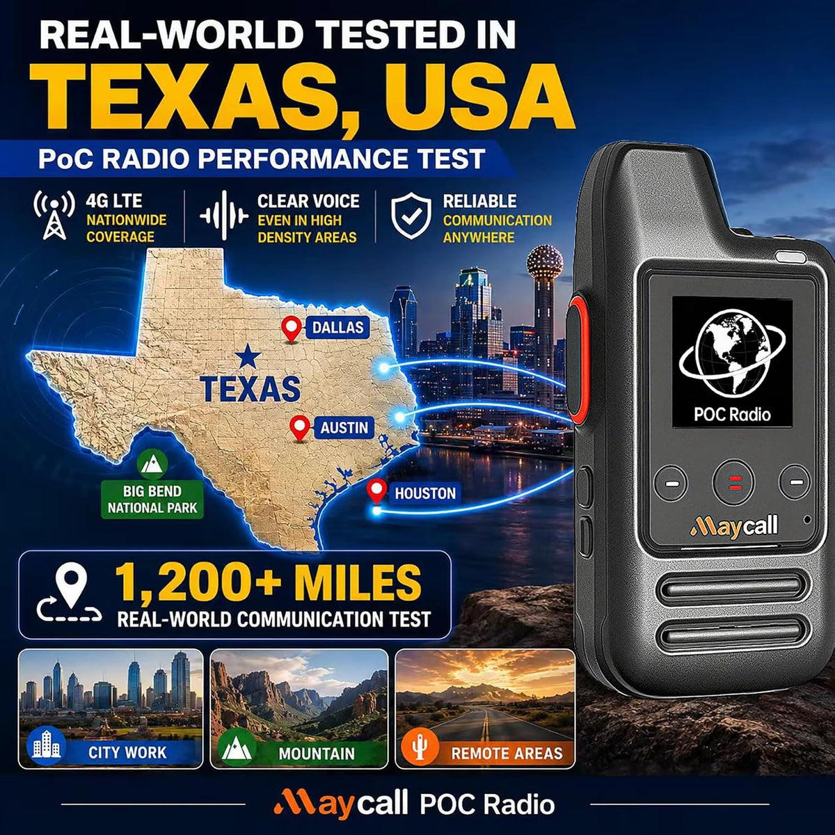 Global Lifetime Free Rapid 4G Walkie Talkies Unlimited Rang Poc Radio