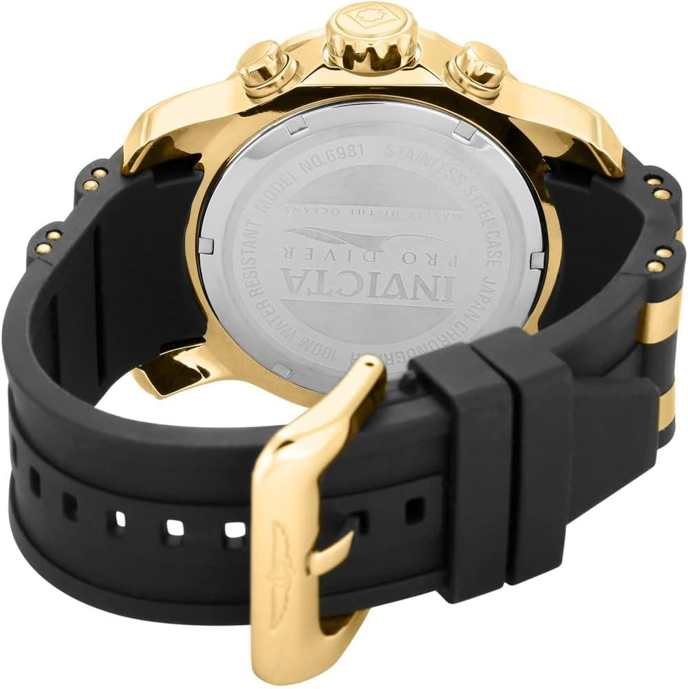 Invicta Pro Diver Reloj Inoxidable Pulsera Cronógrafo Cuarzo Acero Para Hombre