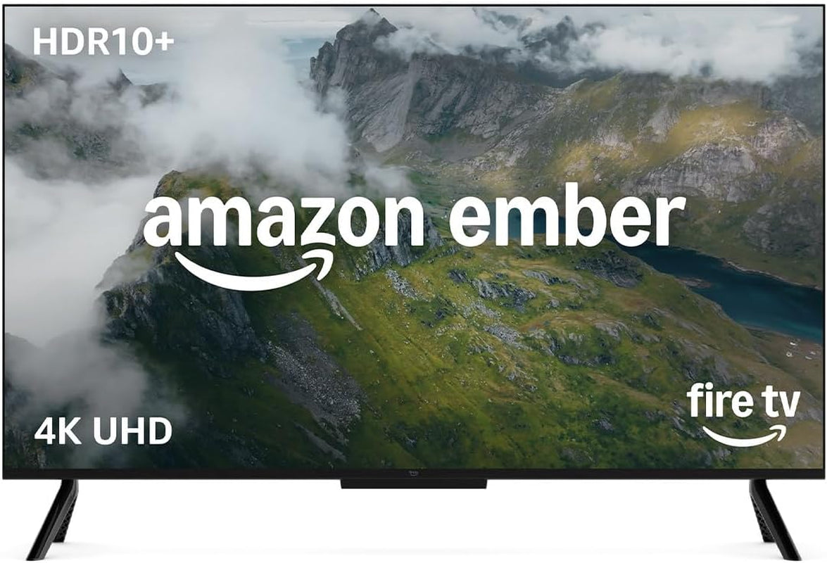 Ember 55" 4-Series with Fire TV (Newest Model), 4K Ultra HD Smart TV with Alexa Remote, HDR10+, Fast Processor, Dolby Audio, Ambient Experience, Free and Live TV, Find Shows Faster with Alexa+
