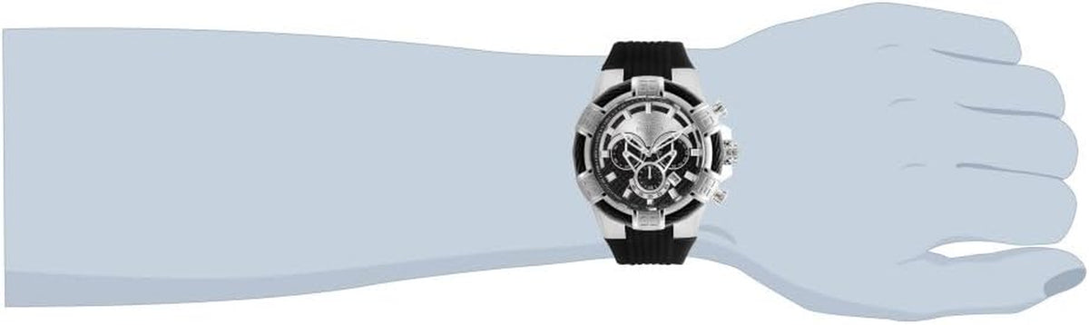 Men'S 24691 Bolt Analog Display Quartz Black Watch