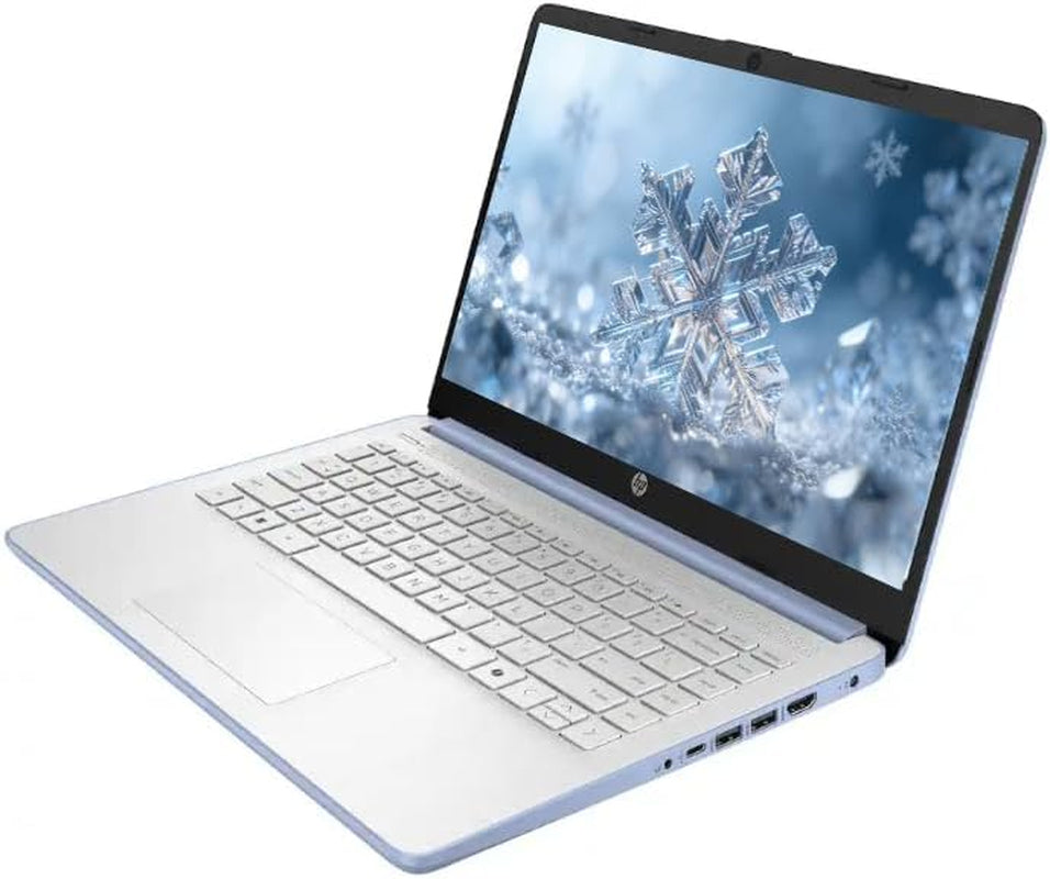 HP 14" Business & Student Laptop Computer with 1-Year Office 365, Quad-Core Intel N150 Processor, 4GB RAM 640GB Storage (128GB SSD+512GB PLUSERA Docking Set), AI Copilot, Win11 Home, Sky Blue