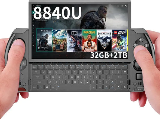 GPD WIN 4 32GB Memory 2TB SSD Hard Disk Handheld Gaming Laptop Portable Mini PC AMD 7640U Processor Touch Screen 4G Lte Supports
