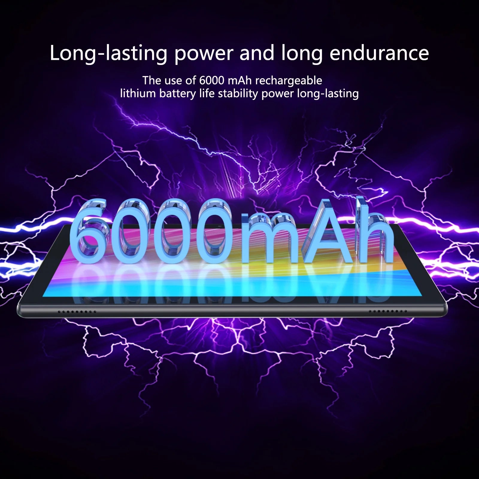 Tablet 10 Inch Android 15 Tablets,8Gb(3+5 Expansion) RAM＆ 32GB ROM 1TB Expand，6000Mah Battery, Quad-Core Processor 2GB RAM Tableta, 8MP Camera Wifi 10.1'' IPS HD Touch Screen Android Tablet Black.