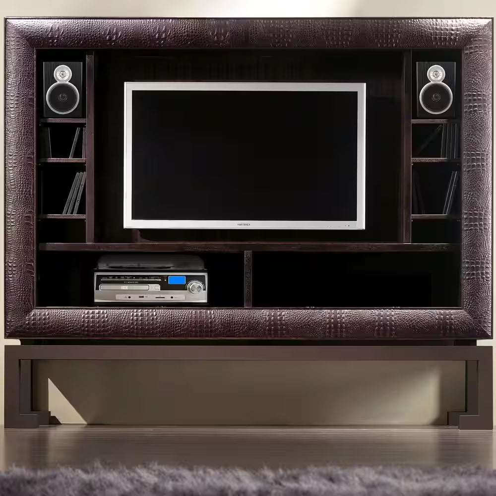 3-Speed Turntable with Wired Shelf Speakers
