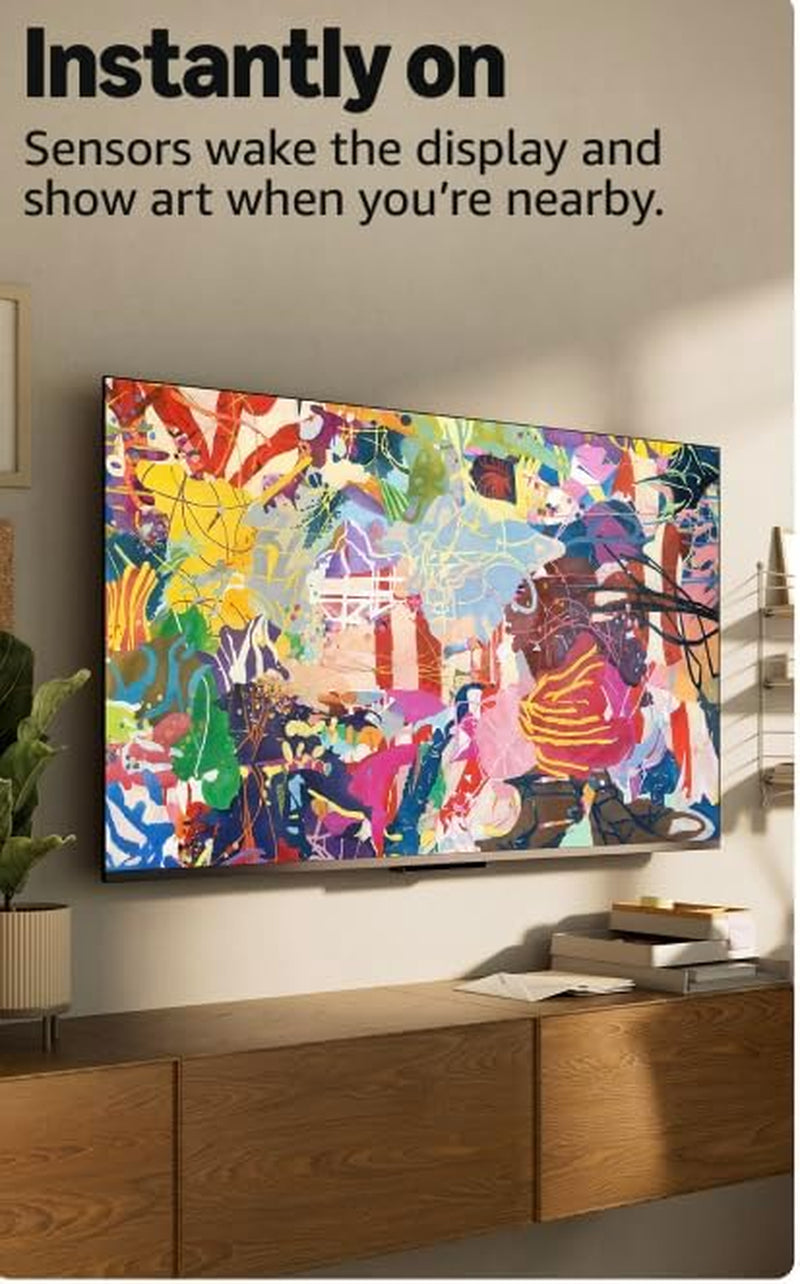 Ember 55" 4-Series with Fire TV (Newest Model), 4K Ultra HD Smart TV with Alexa Remote, HDR10+, Fast Processor, Dolby Audio, Ambient Experience, Free and Live TV, Find Shows Faster with Alexa+