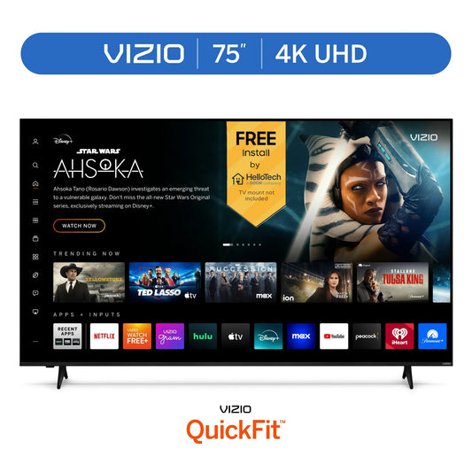 75” Class 4K UHD LED HDR Smart TV (New) V4K75M-08